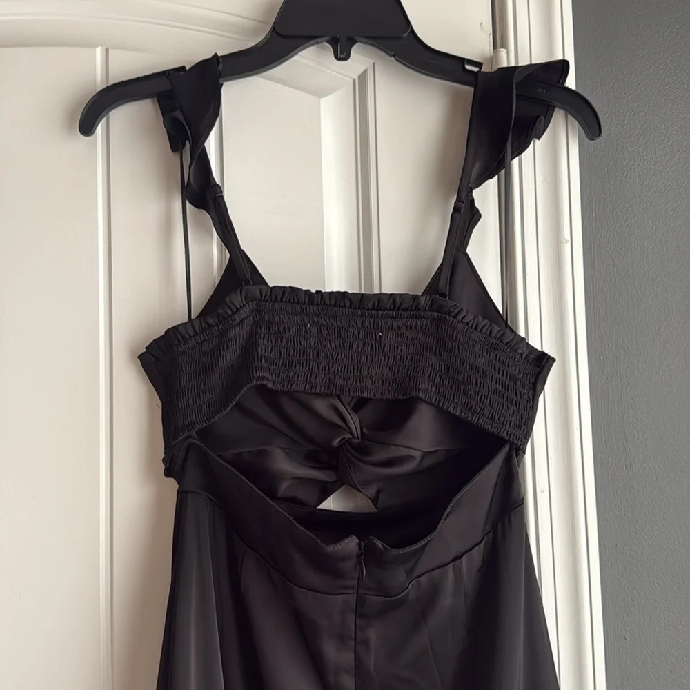Altar’d State Black Ruffle Dress - Picture 3 of 6
